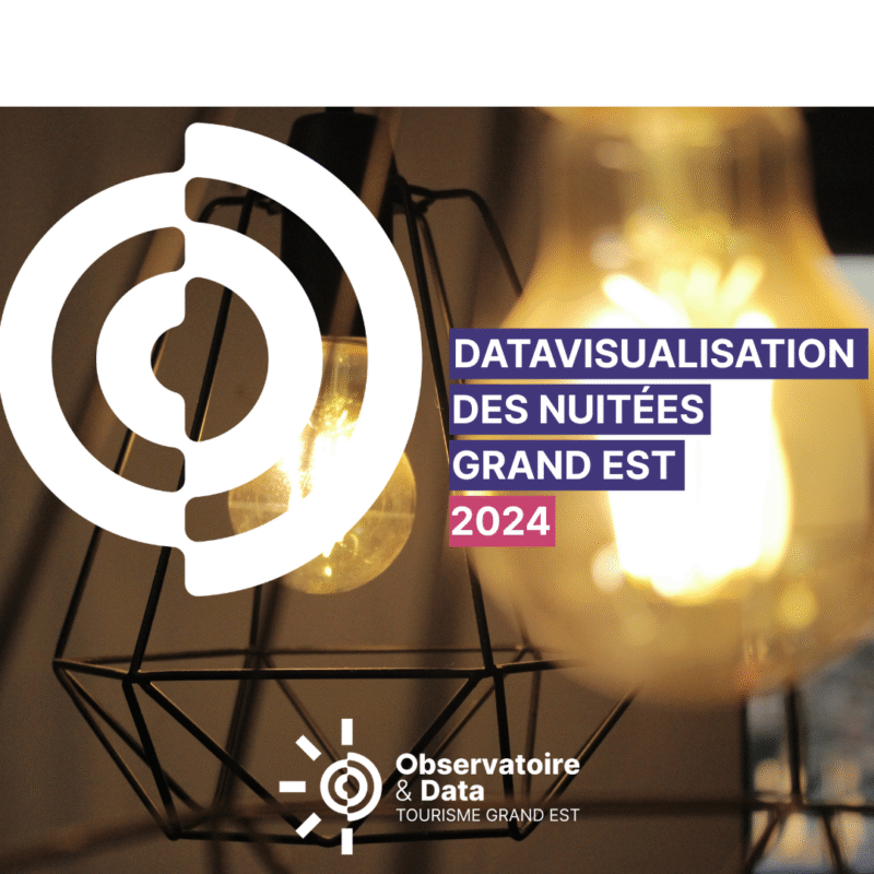 Datavisualisation des nuitées du Grand Est en 2024