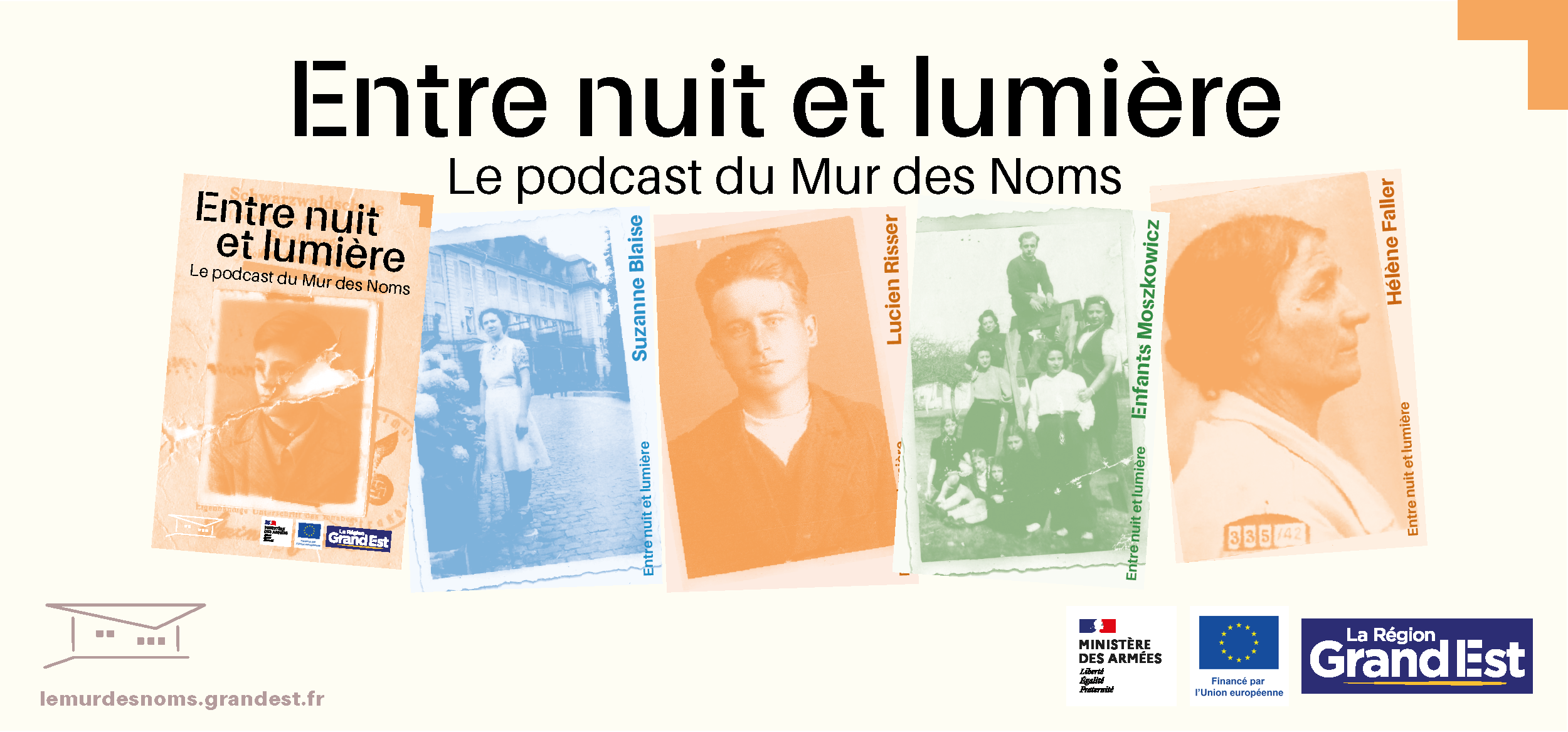 Podcast Entre nuit et lumière, Mur des Noms