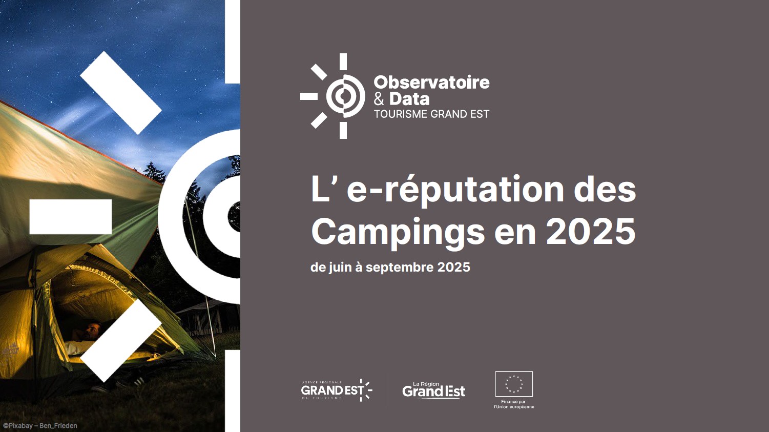 Étude e-réputation des campings Grand Est 2025