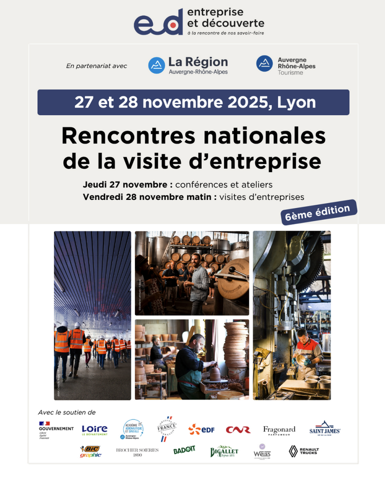6èmes Rencontres Nationales du Tourisme de Savoir-Faire