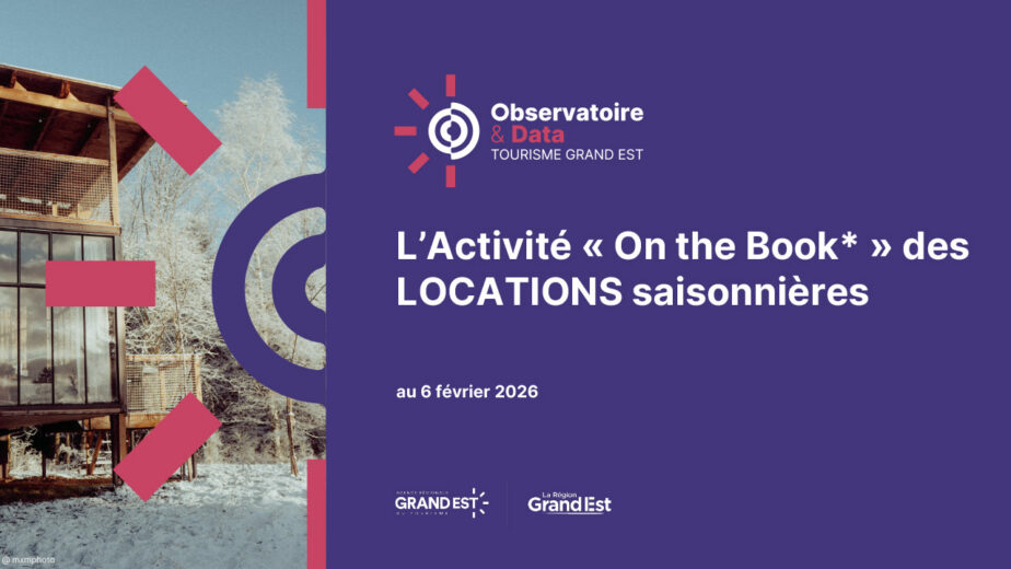 Les Taux de Réservation « on the book » des locations saisonnières