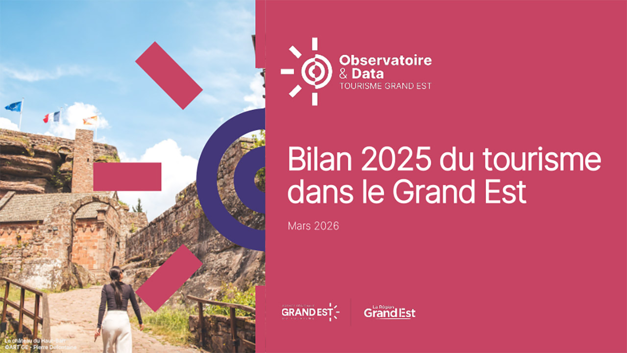 Bilan 2025 du tourisme dans le Grand Est