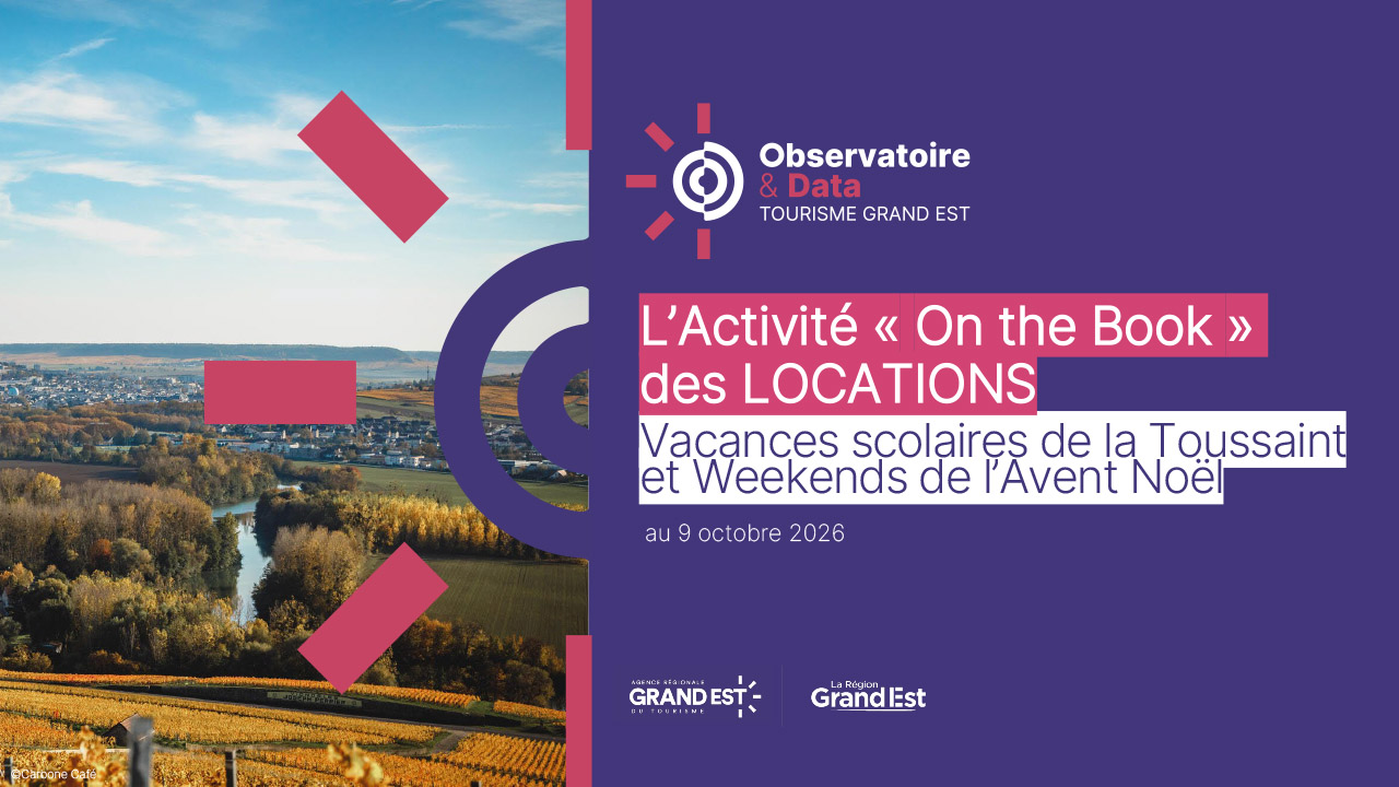 Les Taux de Réservation « on the book » des locations saisonnières
